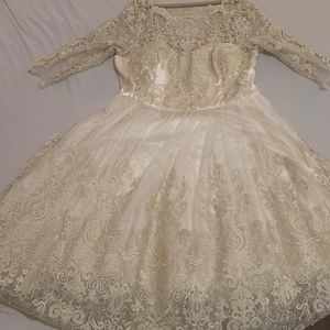 Chi Chi London Gilded Grace Dress